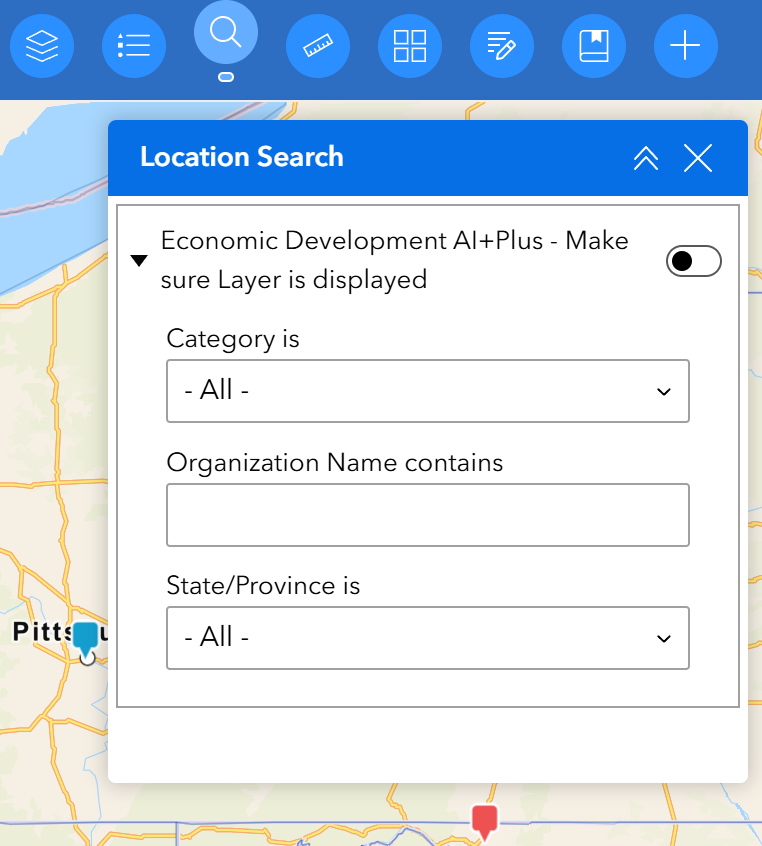 FastLocations Location Search